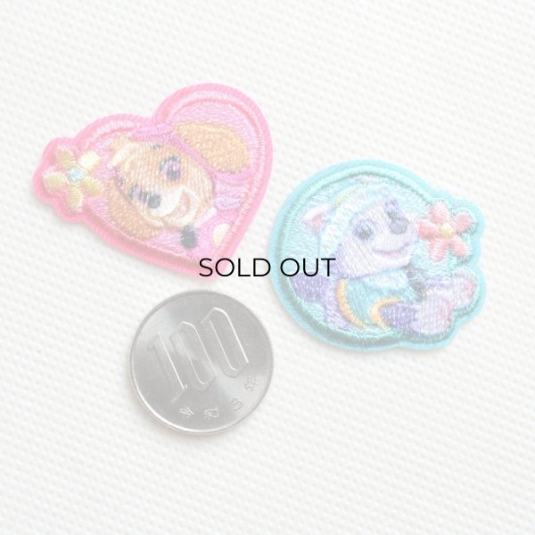 画像2: ワッペン パウパトロール スカイ ＆ エベレスト S アイロン シール おしゃれ 大人 (2)