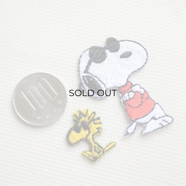 画像2: ワッペン スヌーピー ジョークール ウッドストック (2)