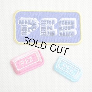画像1: ミニワッペン PEZ ペッツ ロゴ 3枚組