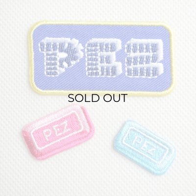 ミニワッペン PEZ ペッツ ロゴ 3枚組 | ワッペン・アップリケ