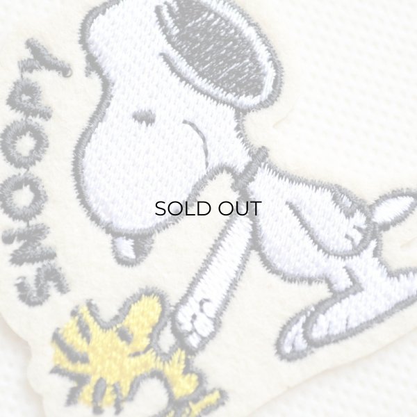 画像2: ワッペン スヌーピー 握手 (2)