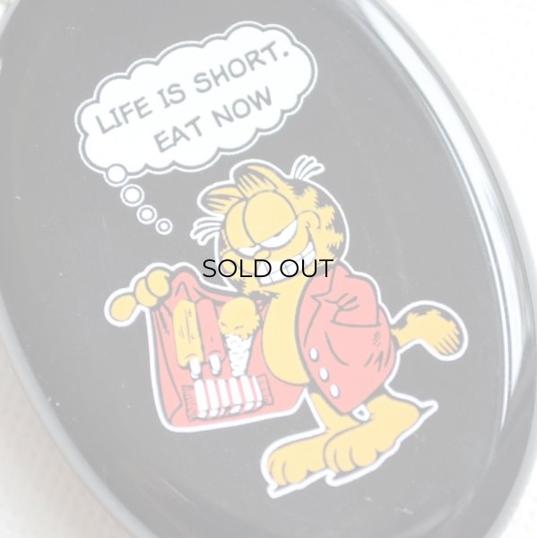 画像2: コインケース ガーフィールド GARFIELD ブラック ラバー (2)
