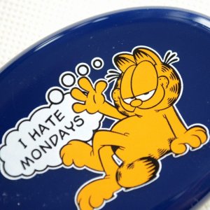 画像2: コインケース ガーフィールド GARFIELD ネイビー ラバー