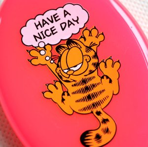 画像2: コインケース ガーフィールド GARFIELD ピンク ラバー