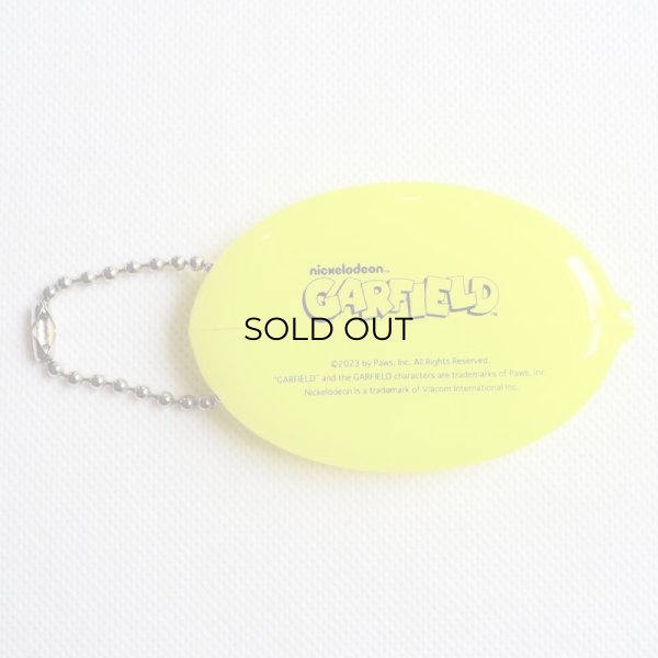 画像3: コインケース ガーフィールド GARFIELD イエロー ラバー (3)