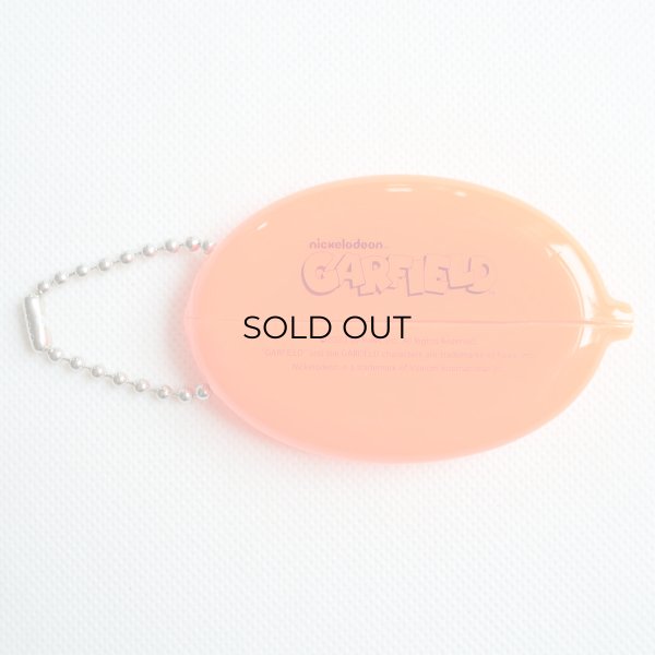 画像3: コインケース ガーフィールド GARFIELD オレンジ ラバー (3)