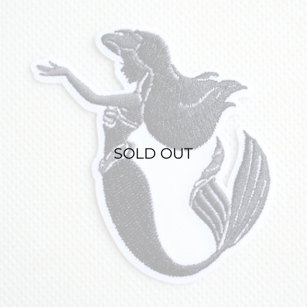 画像1: ワッペン リトルマーメイド アリエル ディズニー プリンセス シルエット (1)