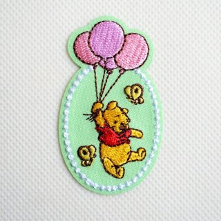 ディズニー　クマのプーさん　刺繍　サスペンダー デニム　(A28280253) ディズニー チップとデール 刺繍 サスペンダー デニム