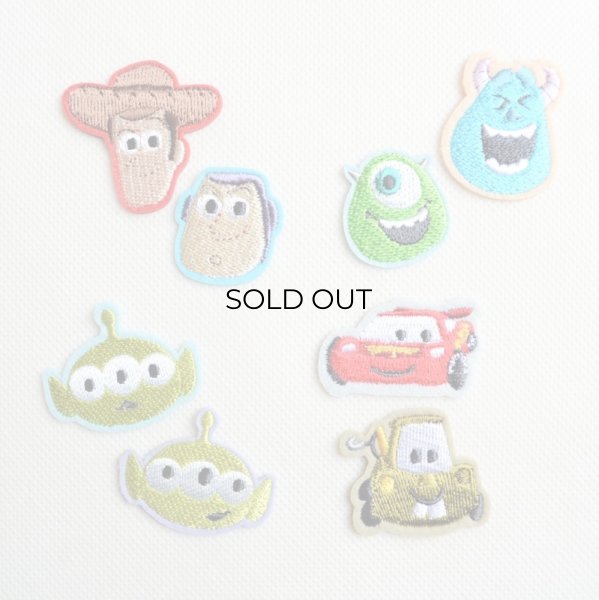 画像4: ワッペン カーズ ディズニー Disney マックイーン＆メーター (4)