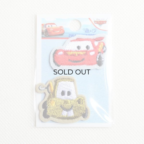 画像3: ワッペン カーズ ディズニー Disney マックイーン＆メーター (3)