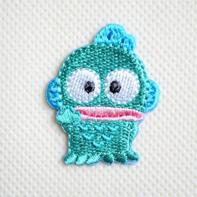 サンリオ ふわもこワッペンマスコット① ハンギョドン　4点セット ハンギョドン】サンリオキャラクターズ ふわもこワッペン