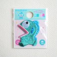 画像3: ワッペン ハンギョドン よこ サンリオ ミニ (3)
