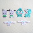 画像5: ワッペン バットばつ丸 サンリオ ミニ (5)