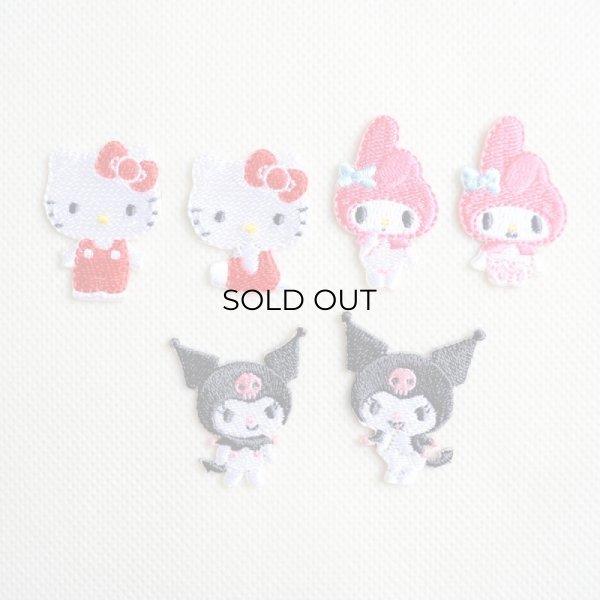 画像6: ワッペン ポチャッコ おすわり サンリオ ミニ (6)