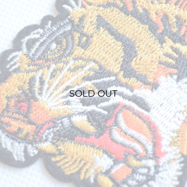 画像2: ワッペン トラ 虎 タイガー 左向き (2)