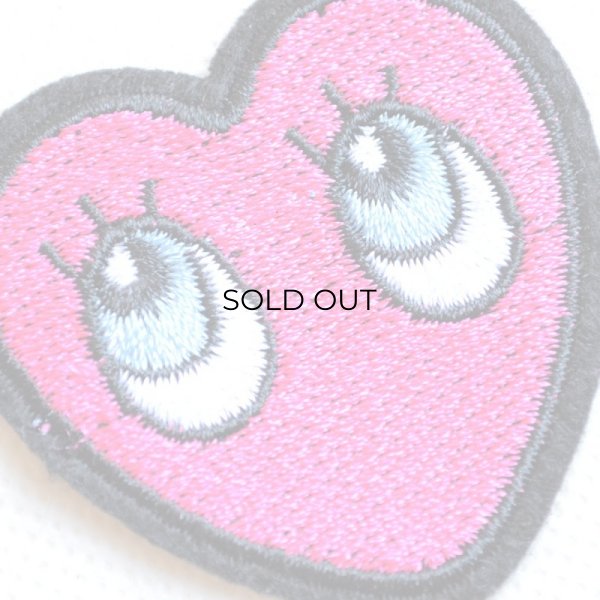 画像2: ワッペン ハートアイ (2)
