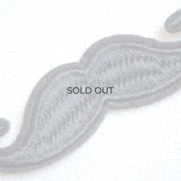 画像2: ワッペン ひげ ヒゲ (2)