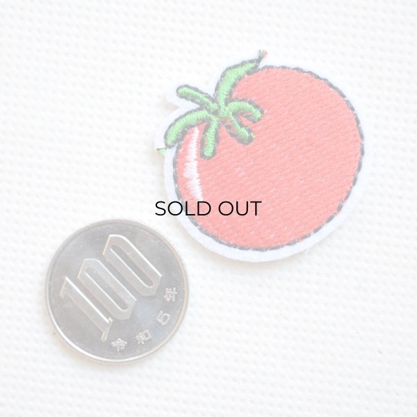 画像2: ワッペン トマト 野菜 ミニ (2)