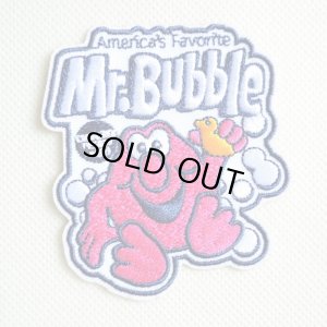 画像1: ワッペン ミスターバブル Mr BUBBLE