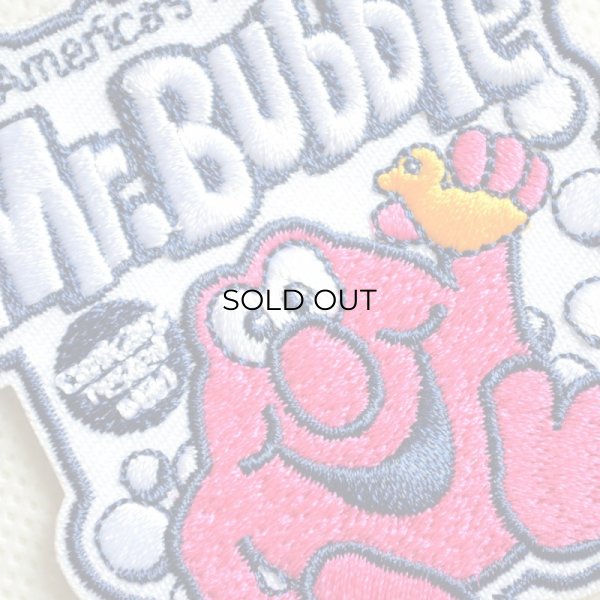 画像2: ワッペン ミスターバブル Mr BUBBLE (2)