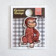 画像3: ワッペン おさるのジョージ おすわり CGTV ミニ アイロン シール おしゃれ 大人 (3)