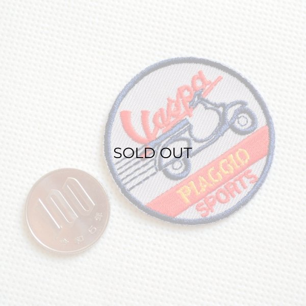 画像2: ワッペン ベスパ Vespa ミニ (2)