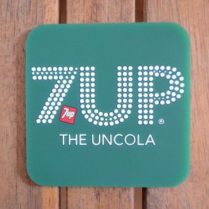 画像1: コースター 7UP THE UNCOLA ラバー
