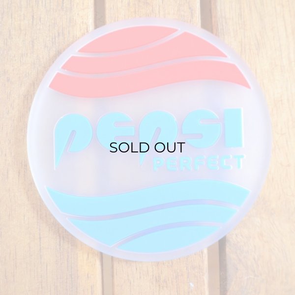 画像1: コースター PEPSI PERFECT ラバー (1)