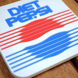 画像2: コースター DIET PEPSI ラバー