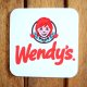 コースター ウェンディーズ Wendy's ラバー