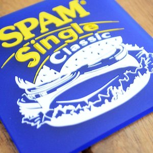 画像2: コースター スパム シングル クラシック SPAM SINGLE CLASSIC  ラバー