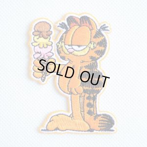 画像1: ワッペン ガーフィールド GARFIELD アイスクリーム