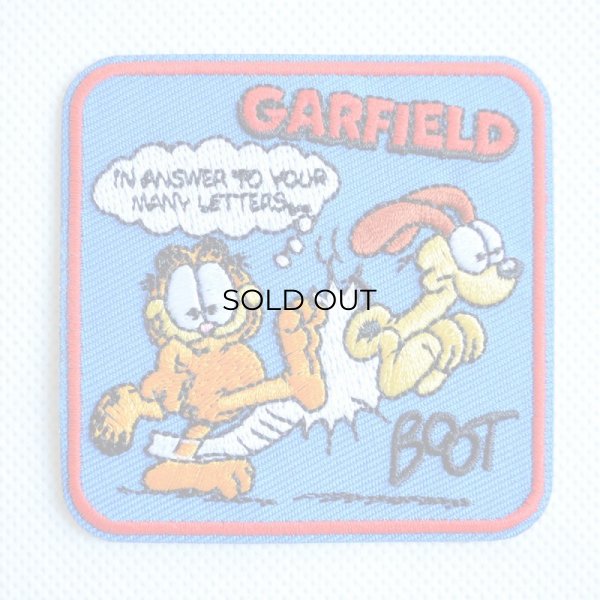 画像1: ワッペン ガーフィールド GARFIELD BOOT (1)