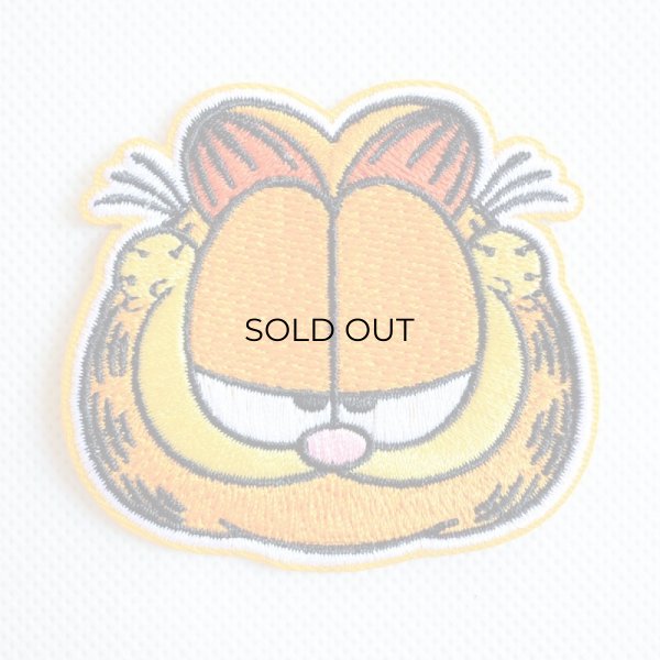 画像1: ワッペン ガーフィールド GARFIELD フェイス (1)