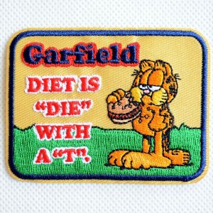 画像1: ワッペン ガーフィールド GARFIELD ダイエット