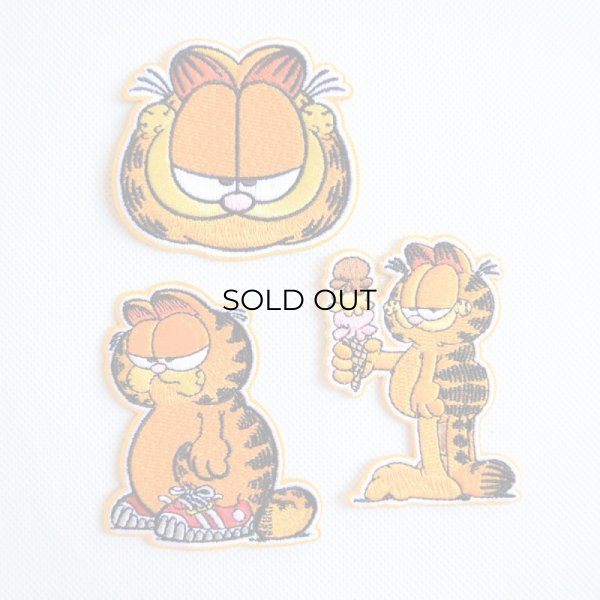 画像3: ワッペン ガーフィールド GARFIELD フェイス (3)