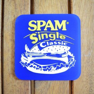 画像1: コースター スパム シングル クラシック SPAM SINGLE CLASSIC  ラバー