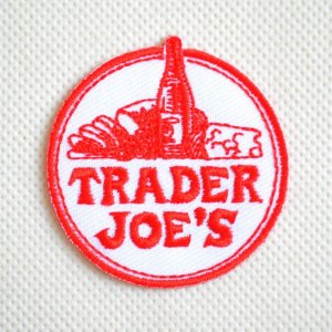 画像1: ワッペン トレーダージョーズ TRADER JOE'S　ミニ