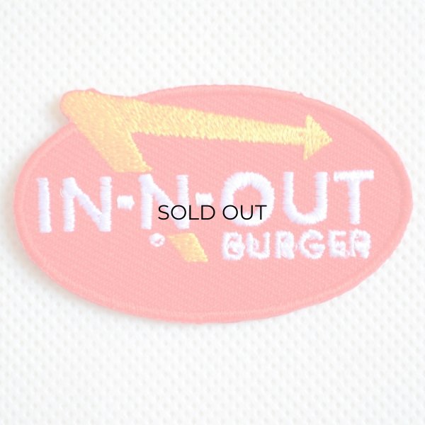 画像1: ワッペン インアンドアウトバーガー In-N-Out Burger ミニ (1)