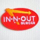 ワッペン インアンドアウトバーガー In-N-Out Burger ミニ