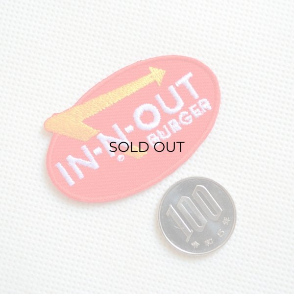 画像2: ワッペン インアンドアウトバーガー In-N-Out Burger ミニ (2)