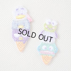 画像1: ワッペン はぴだんぶい アイスクリーム セット サンリオ