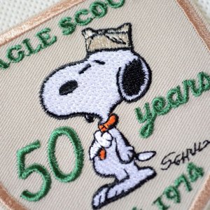 画像2: ワッペン ビーグルスカウト BEAGLE SCOUTS 50th エンブレム スヌーピー 