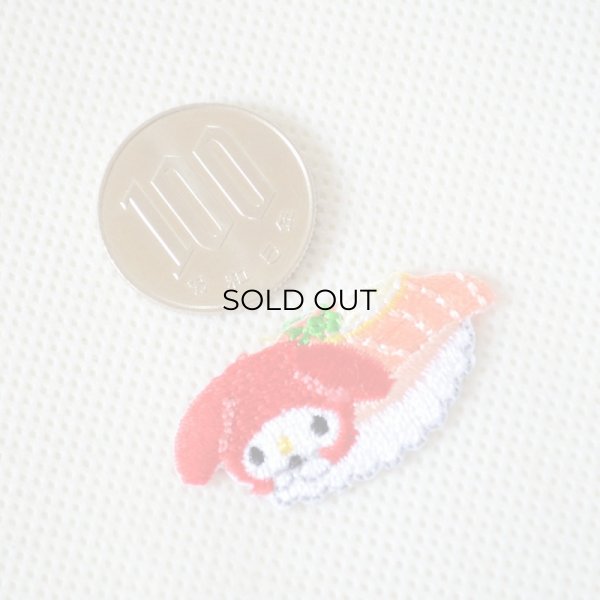 画像2: ワッペン お寿司やさん マイメロディ サンリオ ミニ (2)