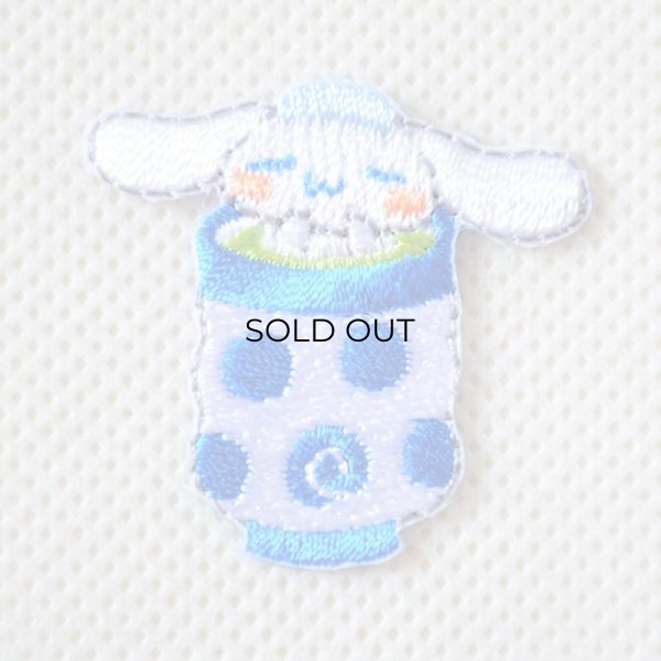 画像1: ワッペン お寿司やさん シナモロール サンリオ ミニ (1)