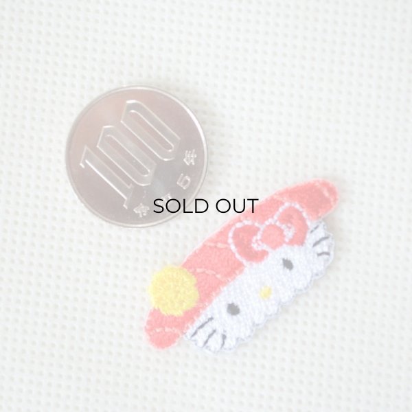 画像2: ワッペン お寿司やさん マグロ ハローキティ HELLO KITTY サンリオ ミニ (2)