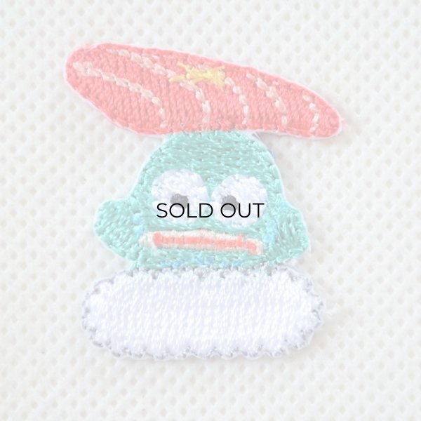 画像1: ワッペン お寿司やさん マグロ ハンギョドン サンリオ ミニ (1)