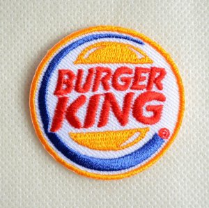 画像1: ワッペン Burger King バーガーキング(S)