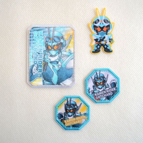 画像4: ワッペン 仮面ライダー ガッチャード アイロン シール ブランド おしゃれ 大人 (4)