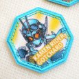 画像3: ワッペン 仮面ライダー ガッチャード 2枚組 アイロン シール ブランド おしゃれ 大人 (3)